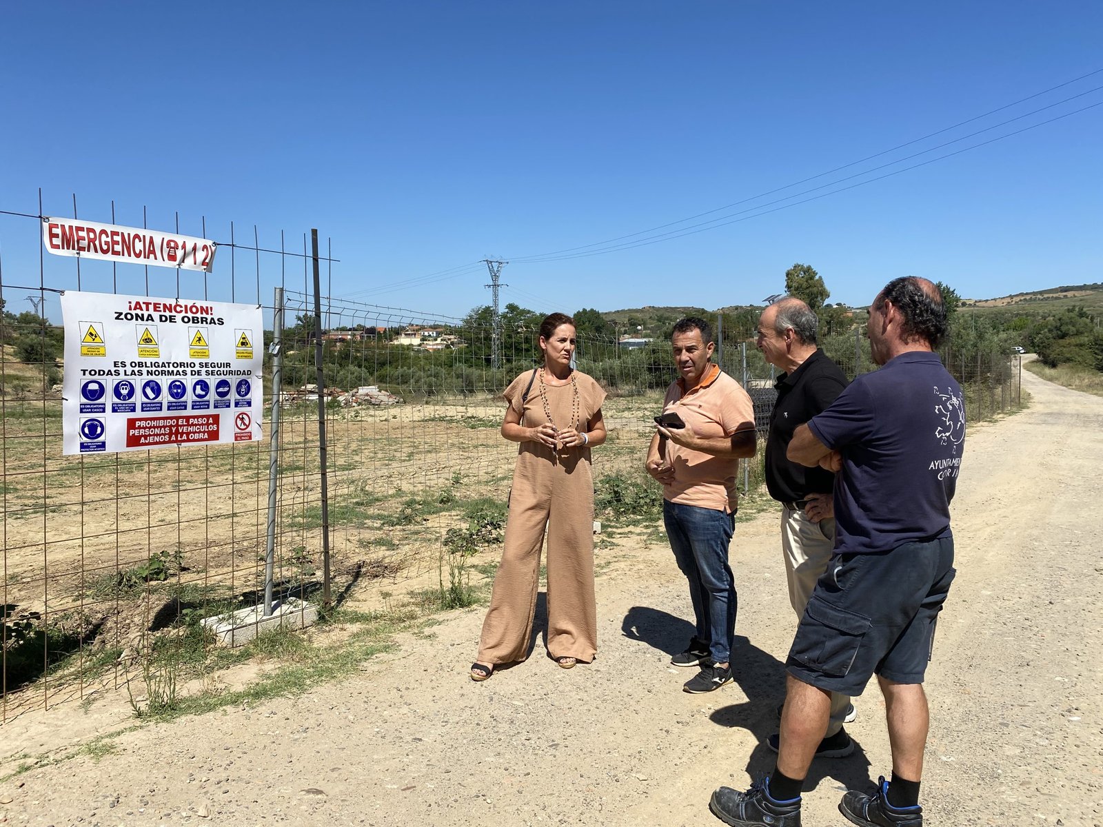 Inician las obras de ampliación de la primera fase en el cementerio